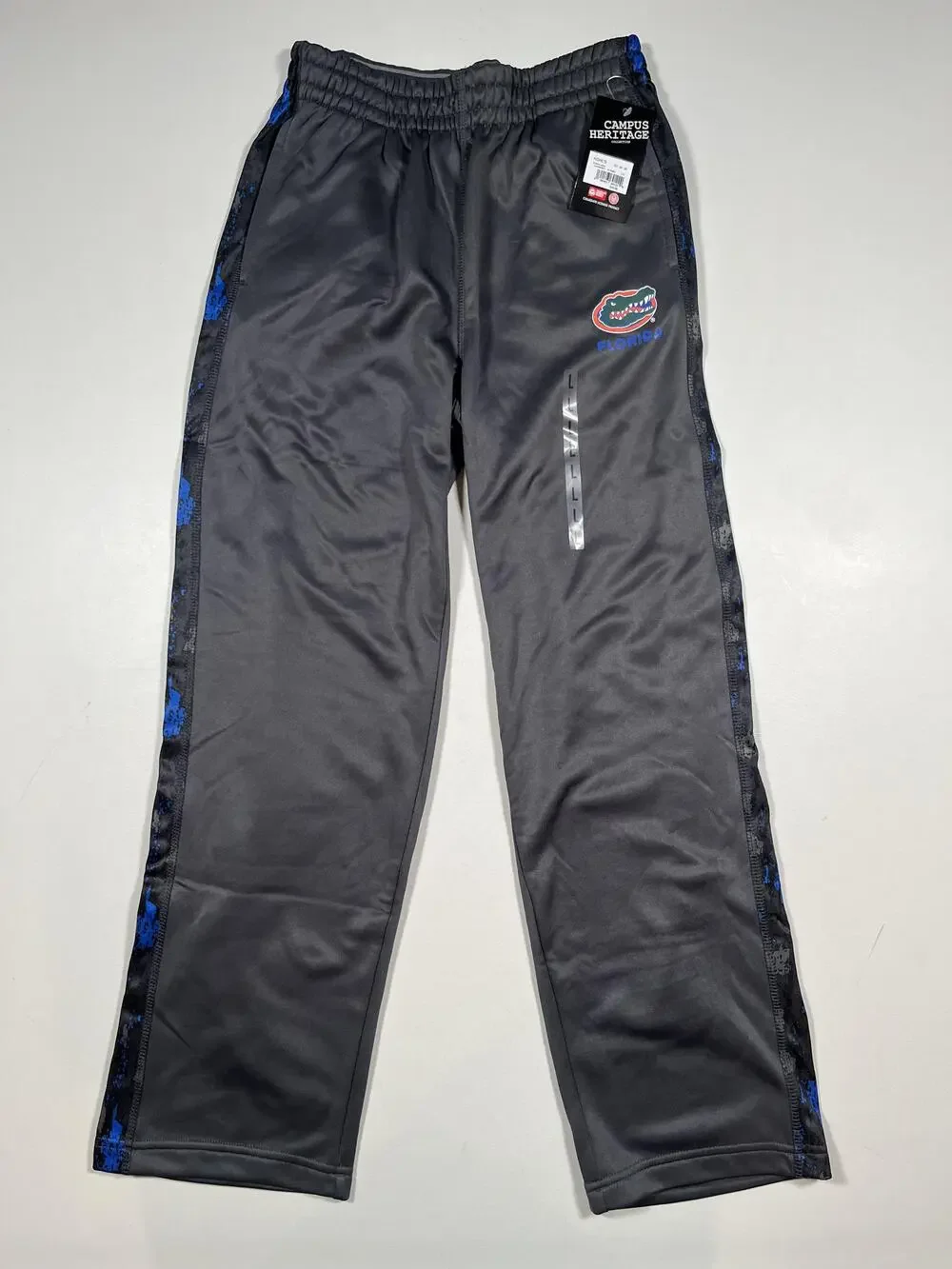 New Florida Gators Pants Boys Large Gray NCAA Football Campus Heritage Youth